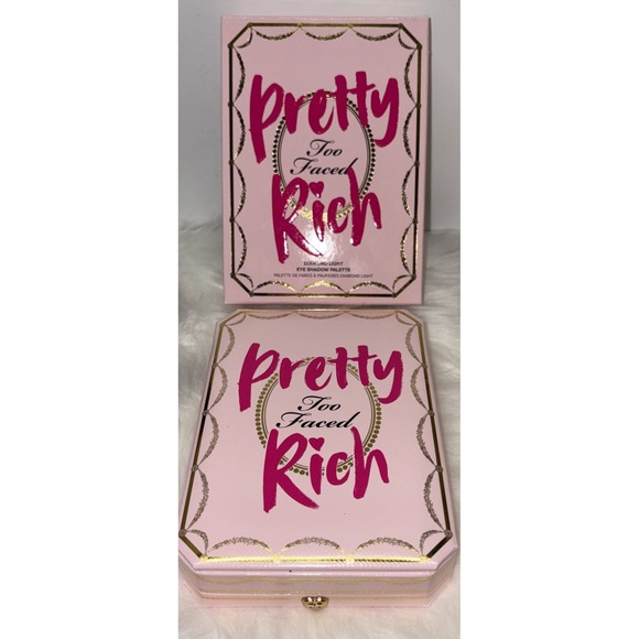Too Faced PRETTY RICH DIAMOND LIGHT Eyeshadow Palette New - Picture 1 of 4